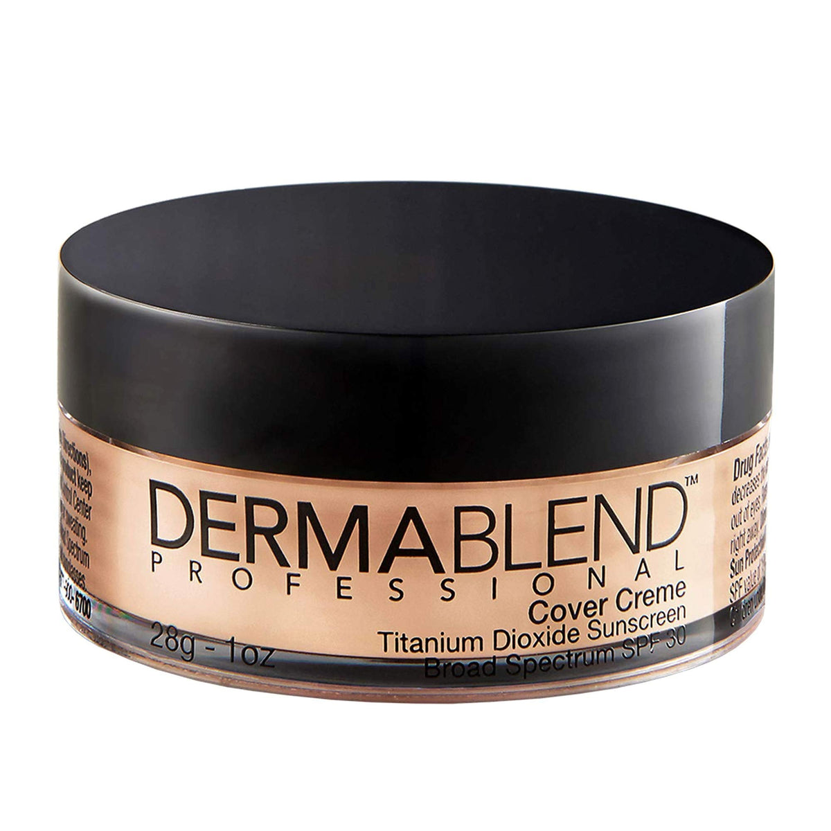 Dermablend Cover Creme High Coverage Foundation with SPF 30, 25N Natural Beige, 1 Oz. Beauty & Personal Care Dermablend