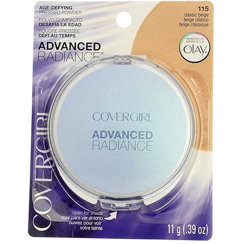 CoverGirl Advanced Radiance Age Defying Pressed Powder - Classic Beige (115) - 2 pk Beauty & Personal Care COVERGIRL