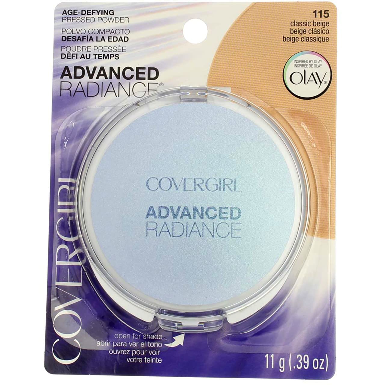 CoverGirl Advanced Radiance Age Defying Pressed Powder - Classic Beige (115) - 2 pk Beauty & Personal Care COVERGIRL