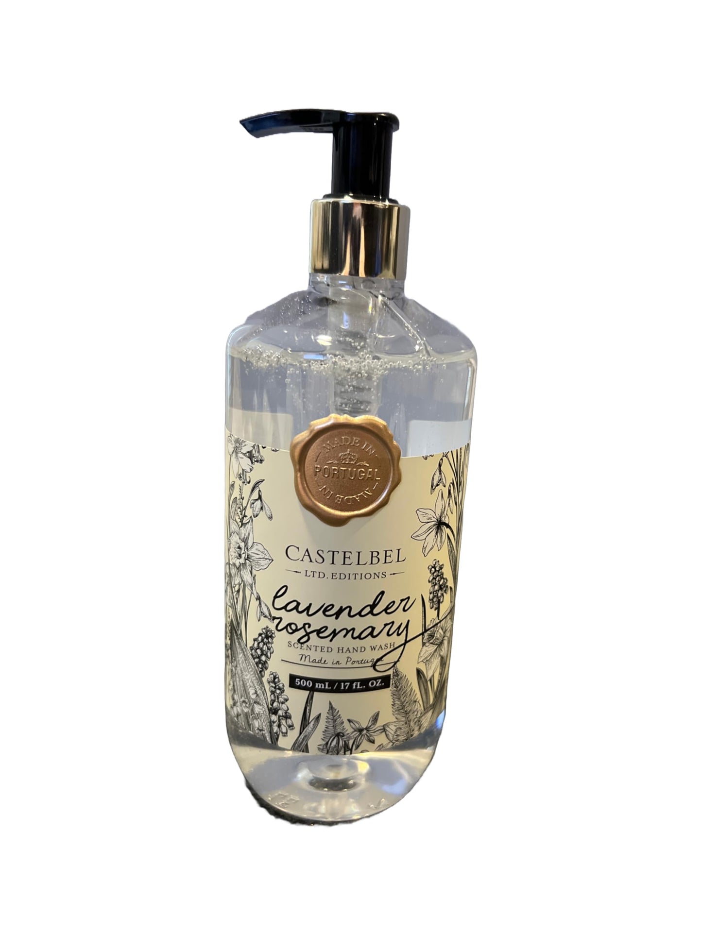 Castelbel Lavender Rosemary Limited Edition Hand Wash 17 fl oz Beauty & Personal Care Castelbel