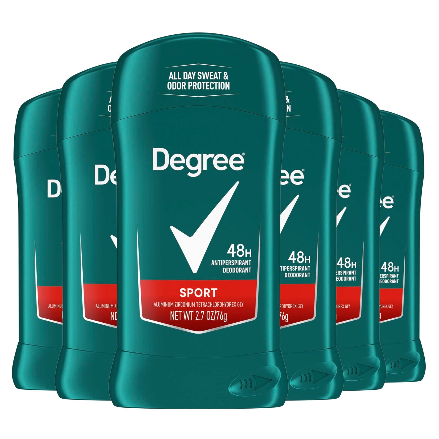 Degree Men Original Protection Antiperspirant Deodorant, Sport, 2.7 oz pack of 6 Beauty and Personal Care Degree