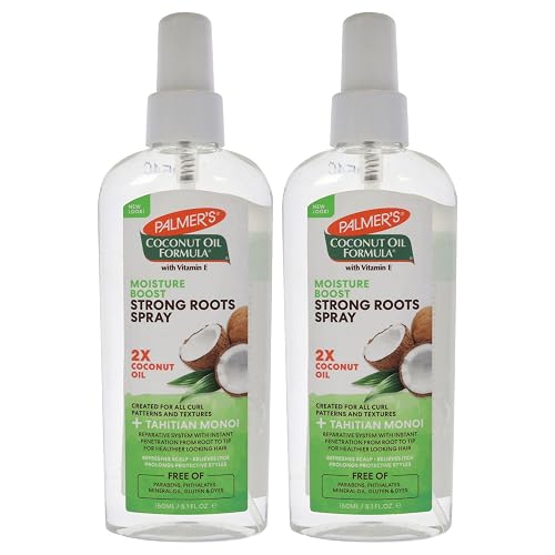 Palmers Coconut Oil Formula Moisture Boost Strong Roots Spray Hair Spray Unisex 5.1 oz Pack of 2 Beauty & Personal Care Palmers
