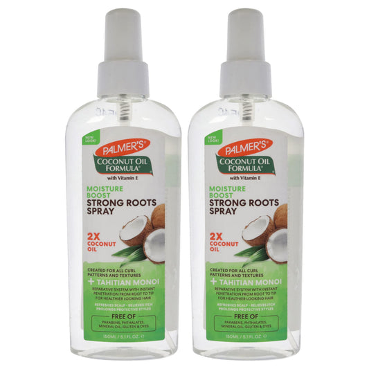 Palmers Coconut Oil Formula Moisture Boost Strong Roots Spray Hair Spray Unisex 5.1 oz Pack of 2 Beauty & Personal Care Palmers