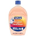Softsoap Juicy Peach Liquid Hand Soap, Kitchen and Bathroom Hand Soap, Rich Fruity Scent, 50 fl oz Refill Bottle Beauty & Personal Care Softsoap