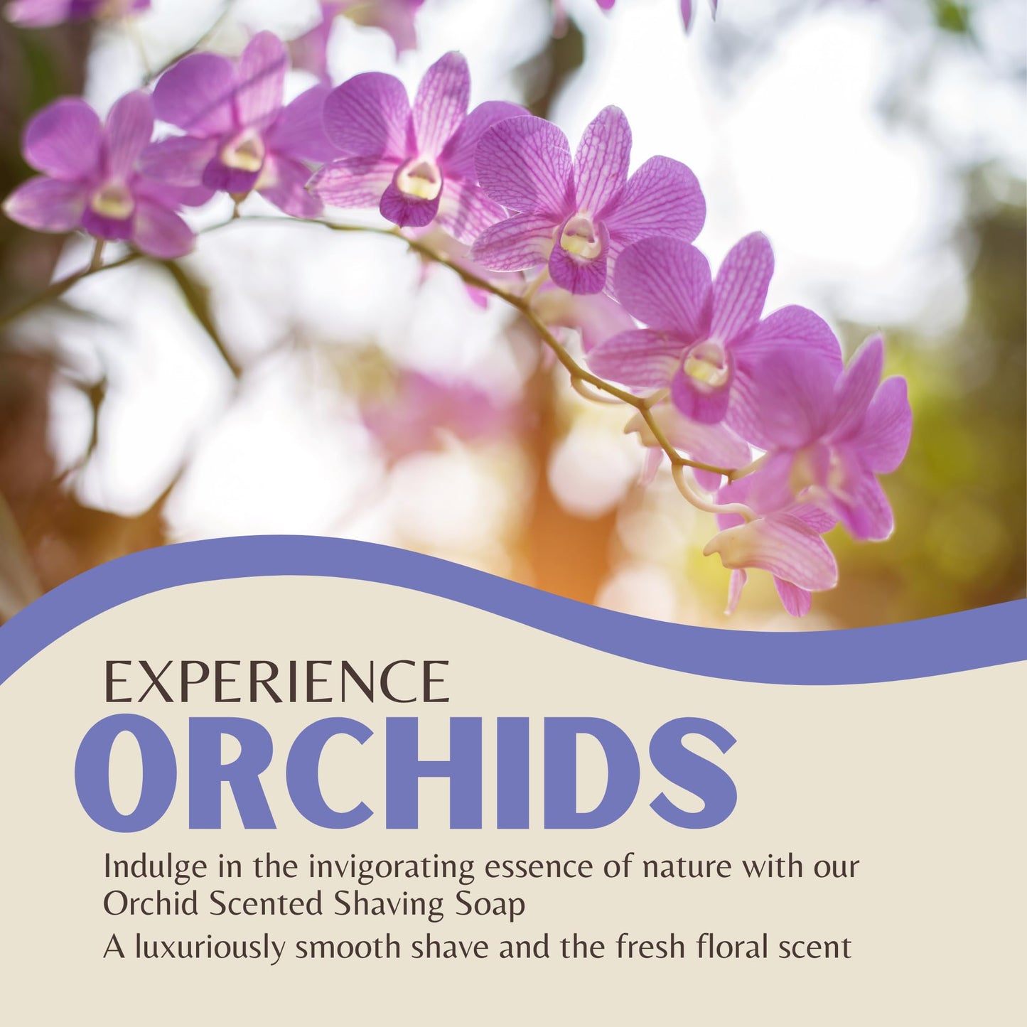 Orchid Scented Shaving Soap for Women - Shea Butter Enriched Moisturizing Bar for Sensitive Skin - Long-Lasting, Smooth Shave for Legs, Underarms Beauty and Personal Care G.B.S