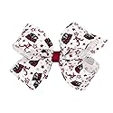 Divine Creations Girls' Collegiate Themed Game Day Logo Print Hair Bow by Wee Ones on a WeeStay Clip, Classic Grosgrain, Medium, Alabama Beauty & Personal Care Wee Ones