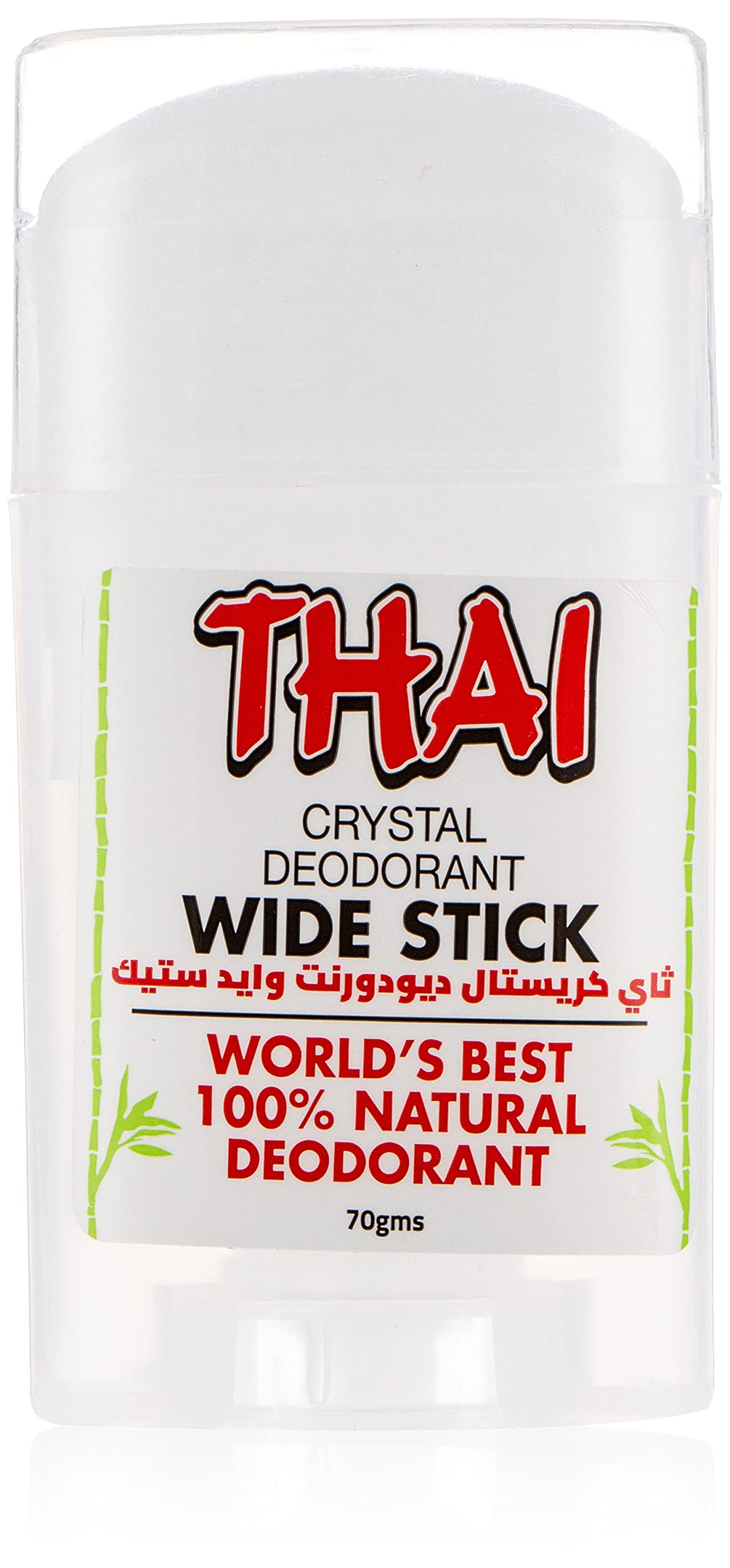 DEODORANT STONES OF AMERICA Thai Deodorant Wide Stick 70 gm, 0.02 Pound Beauty and Personal Care Thai Deodorant Stone