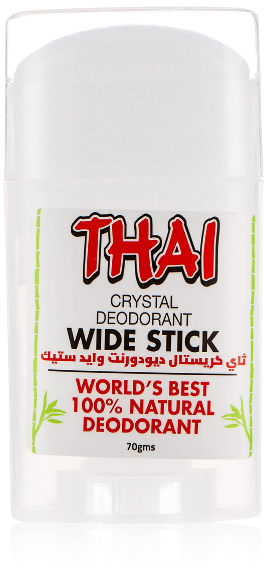 DEODORANT STONES OF AMERICA Thai Deodorant Wide Stick 70 gm, 0.02 Pound Beauty and Personal Care Thai Deodorant Stone