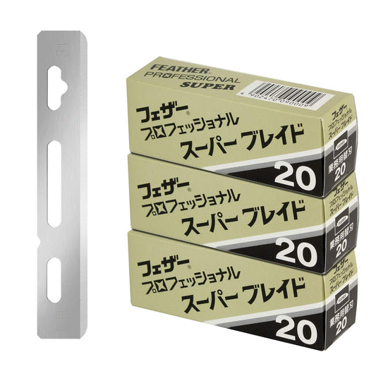 Feather Artist Club ProSuper Razor Blades 60 Count Beauty and Personal Care Feather