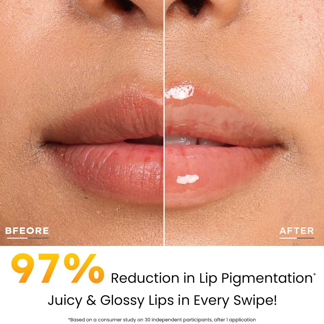 Hyphen Mango Lip Balm SPF 50 PA++++ - 2% Kojic Acid Brightening LipBalm for Dark & Pigmented Lips - 1% Vitamin E & Vitamin C - Moisturizing SPF Beauty and Personal Care Hyphen