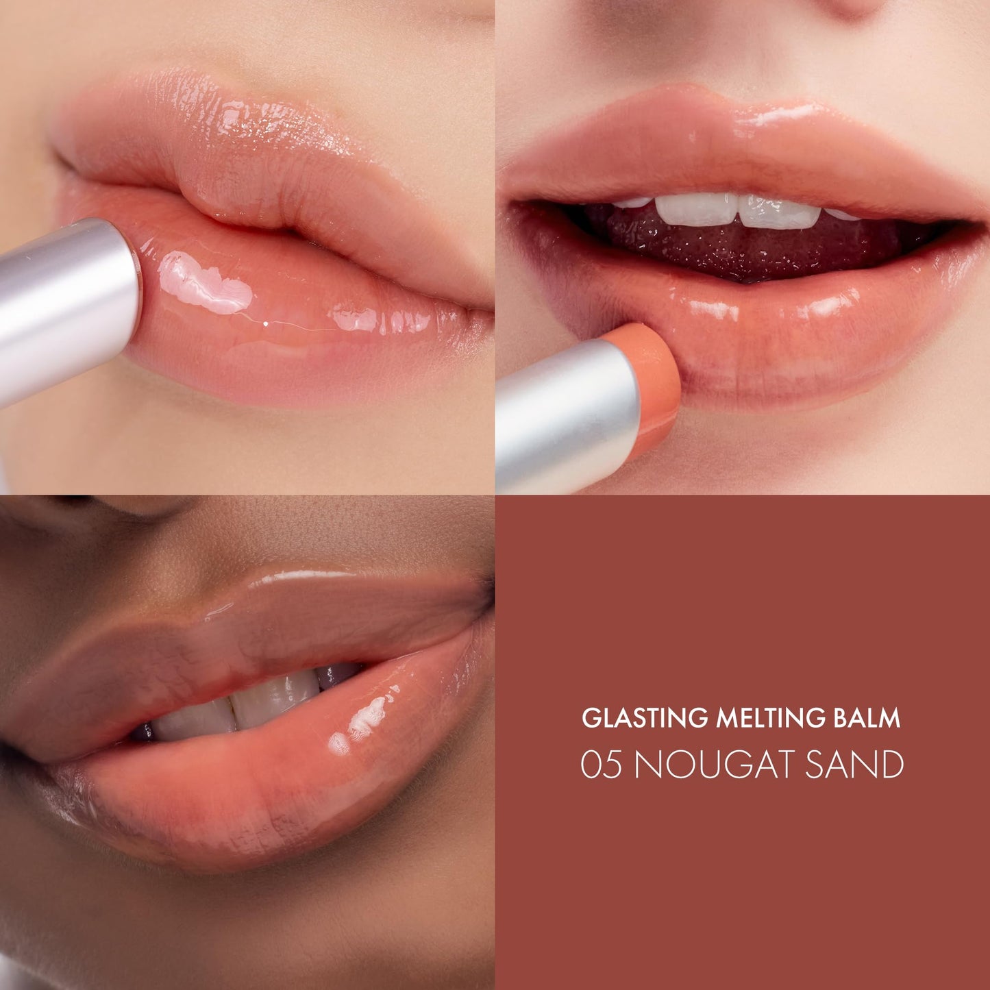rom&nd Glasting Melting Balm - High-Shine, Hydrating Tinted Lip Balm - Buildable Gloss & Vegan Formula - Korean Glossy Lip Balm with Shea Butter 0.12 Beauty and Personal Care rom&nd