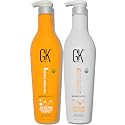 GK HAIR Color Protection Shield Shampoo and Conditioner - Blocks UV/UVA Rays - Color Treated Hair from Fading - Deep Hydration, Frizz Control Beauty & Personal Care GK HAIR