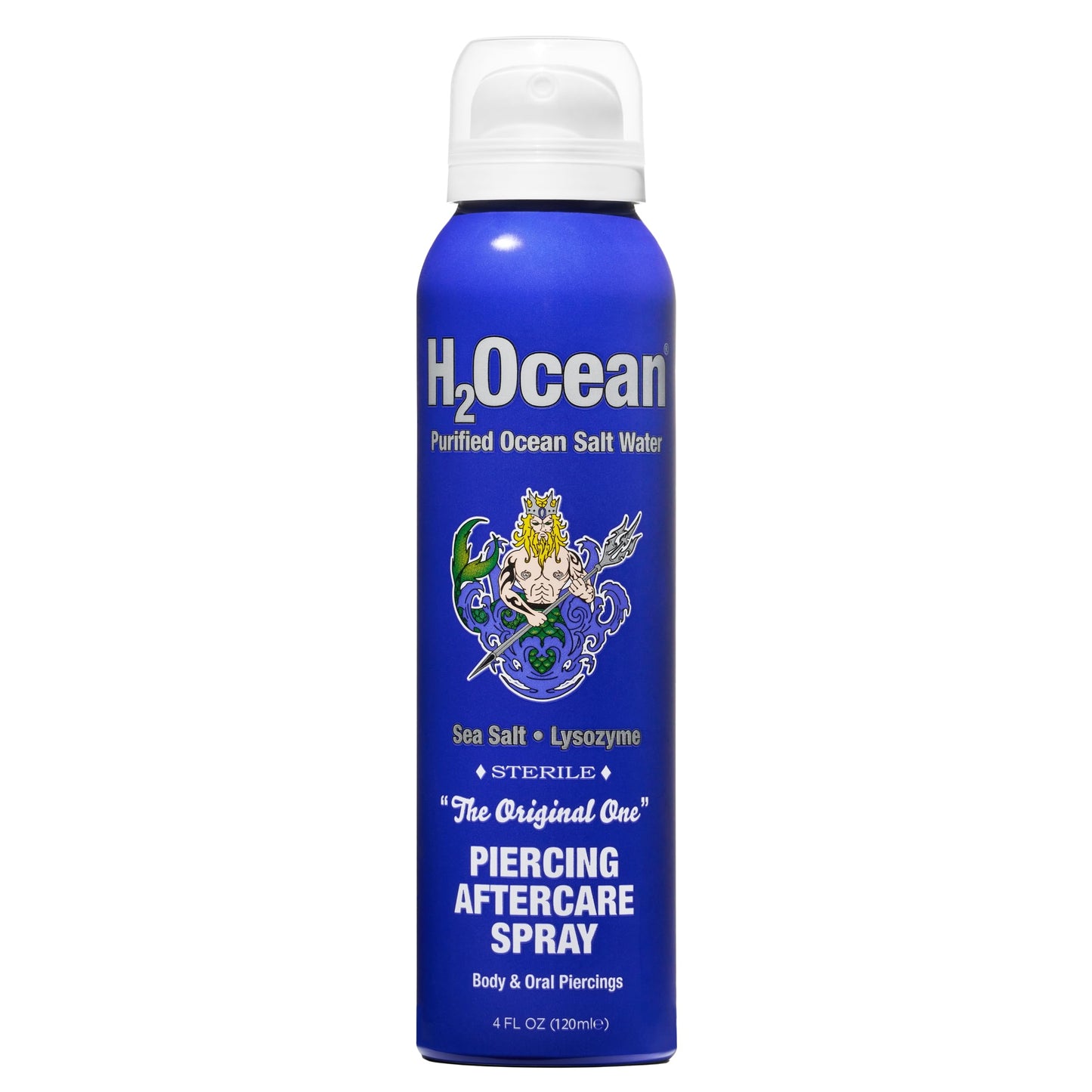H2Ocean Piercing Aftercare Spray and Keloid Bump Removal- Sea Salt Spray for Body and Facial Piercings - Ear, Nose, Navel, Oral & Body Piercing Beauty and Personal Care H2Ocean