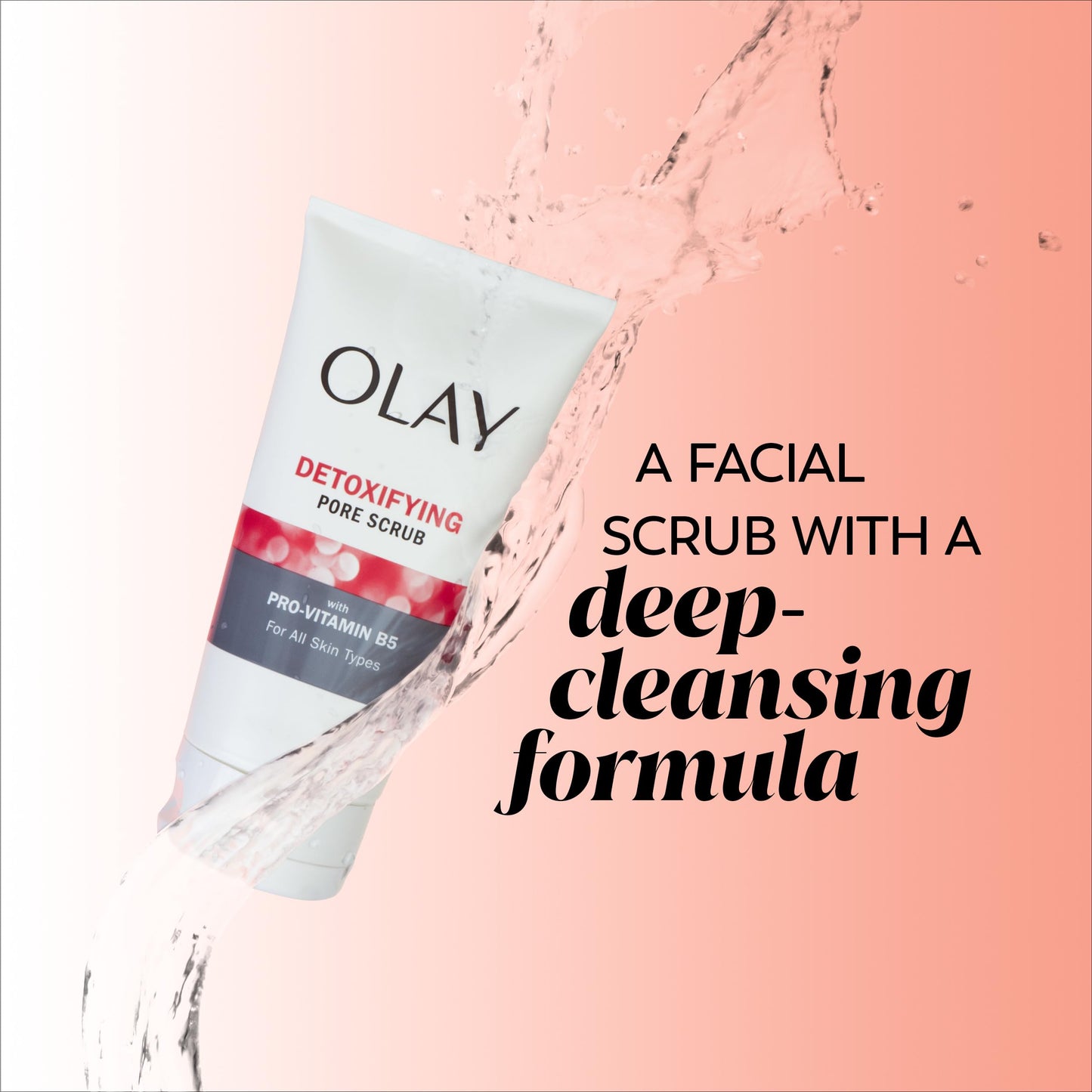 Olay Regenerist Detoxifying Pore Scrub Facial Cleanser, 5 Fl Oz Beauty & Personal Care Olay