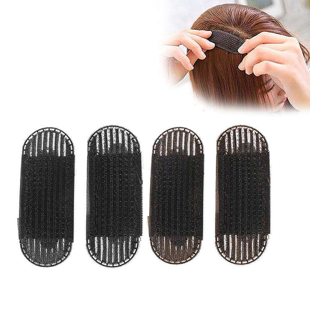 4pcs Bangs Mat Hair Clips Sponge Bump It Up Volume Base, Fluffy Cushion Hairpins for Women Girls Beauty & Personal Care Shiker