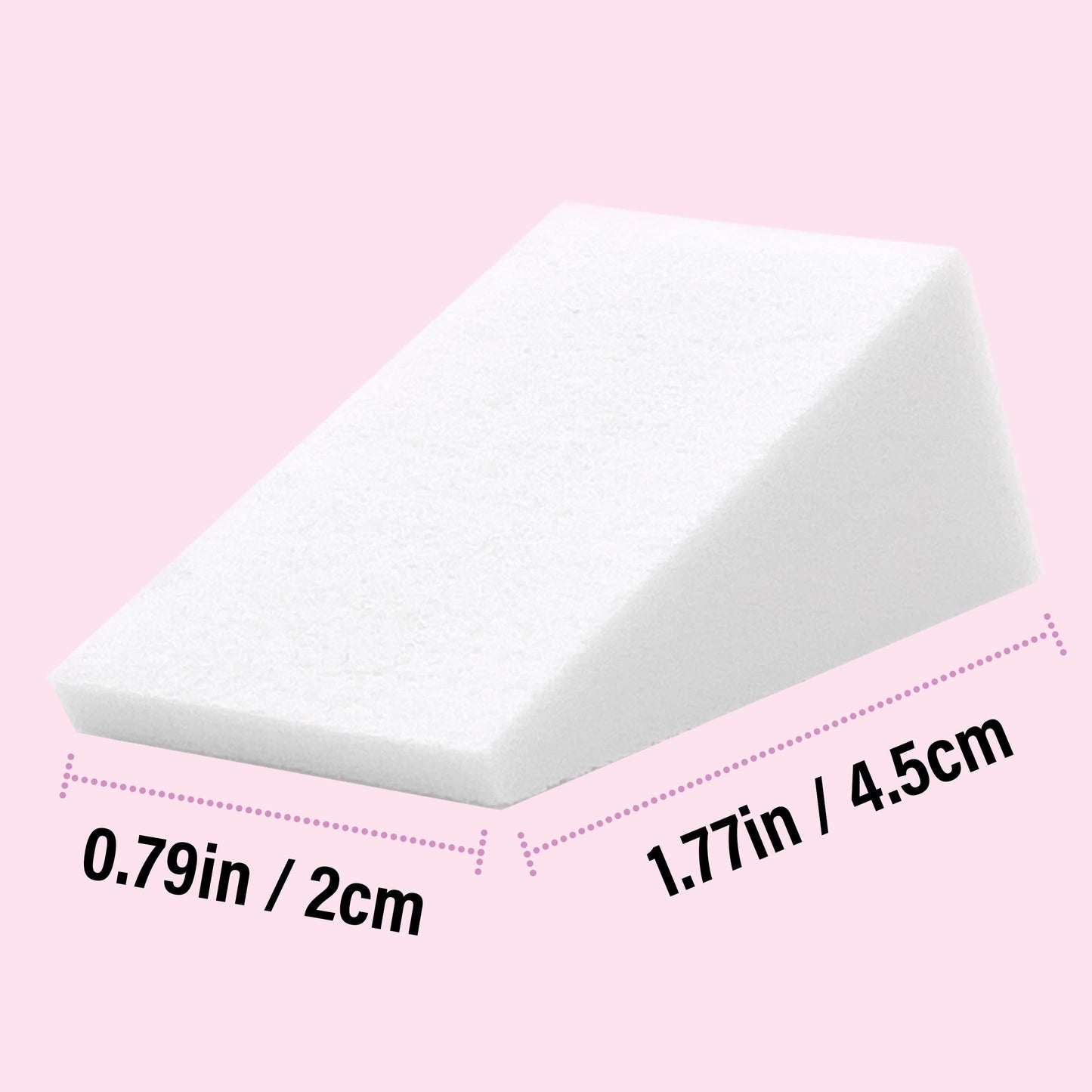 Artist's Choice Makeup Wedges, 100 Pack Triangle Cosmetic Sponges for Foundation, Blush, Concealer, and Eye Shadow, Crisp Edges for Precise Blending Beauty and Personal Care Artist's Choice