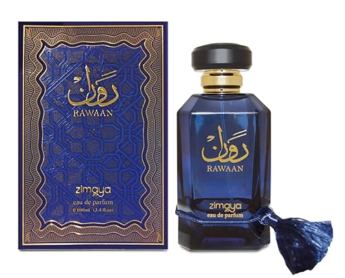 Afnan Zimaya Rawaan Eau de Parfum Spray for Unisex, 3.4 Ounce Beauty & Personal Care Afnan