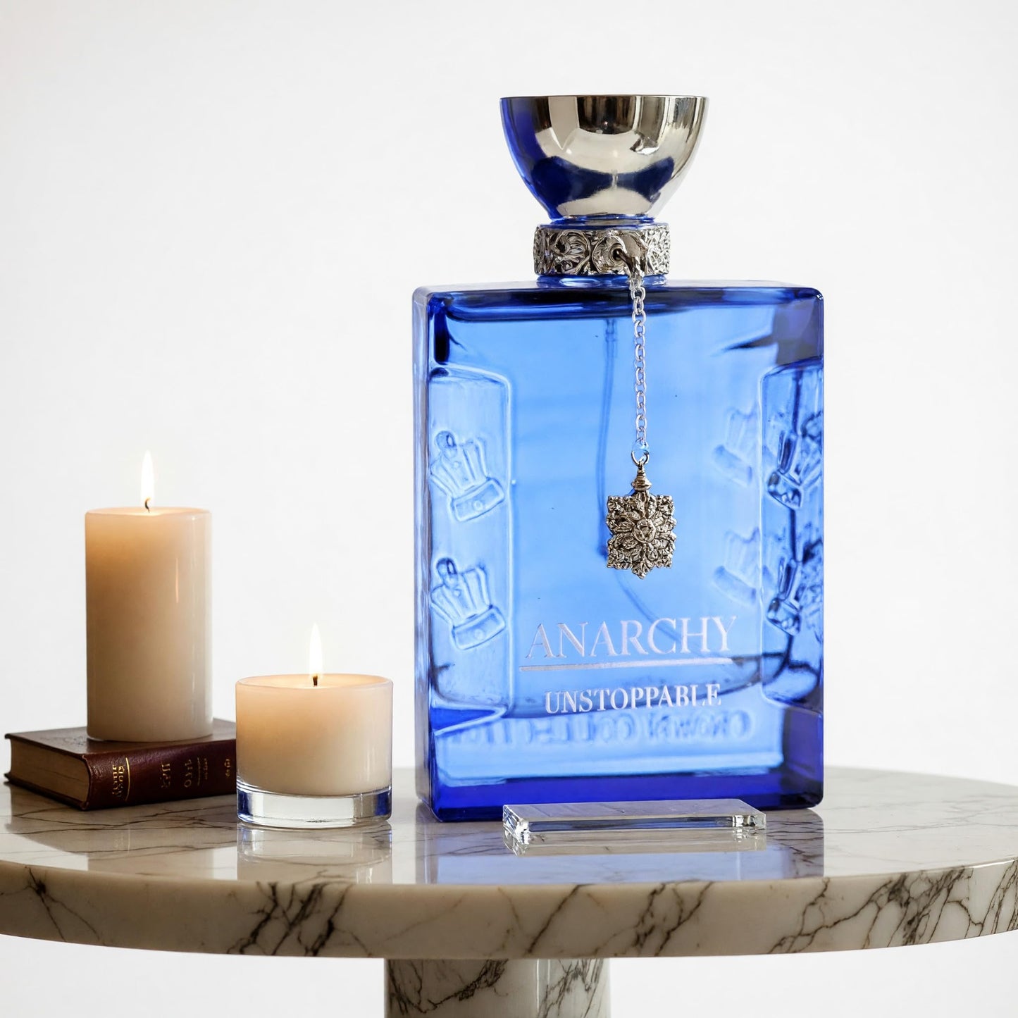 king of kings Anarchy Unstoppable for men 3.4 oz EDP Sicilian Orange; middle notes are Tunisian Neroli, Nigerian Ginger and Ceylon Cinnamon; base Beauty & Personal Care king of kings