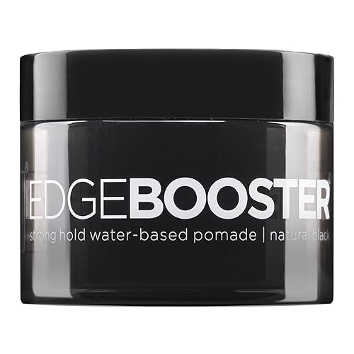 Style Factor EDGE BOOSTER HIDEOUT Water-Based Pomade | Strong Hold & Instant Gray Coverage | Slick Styling for Flyaways, Edges & Roots | High Shine Beauty & Personal Care Style Factor