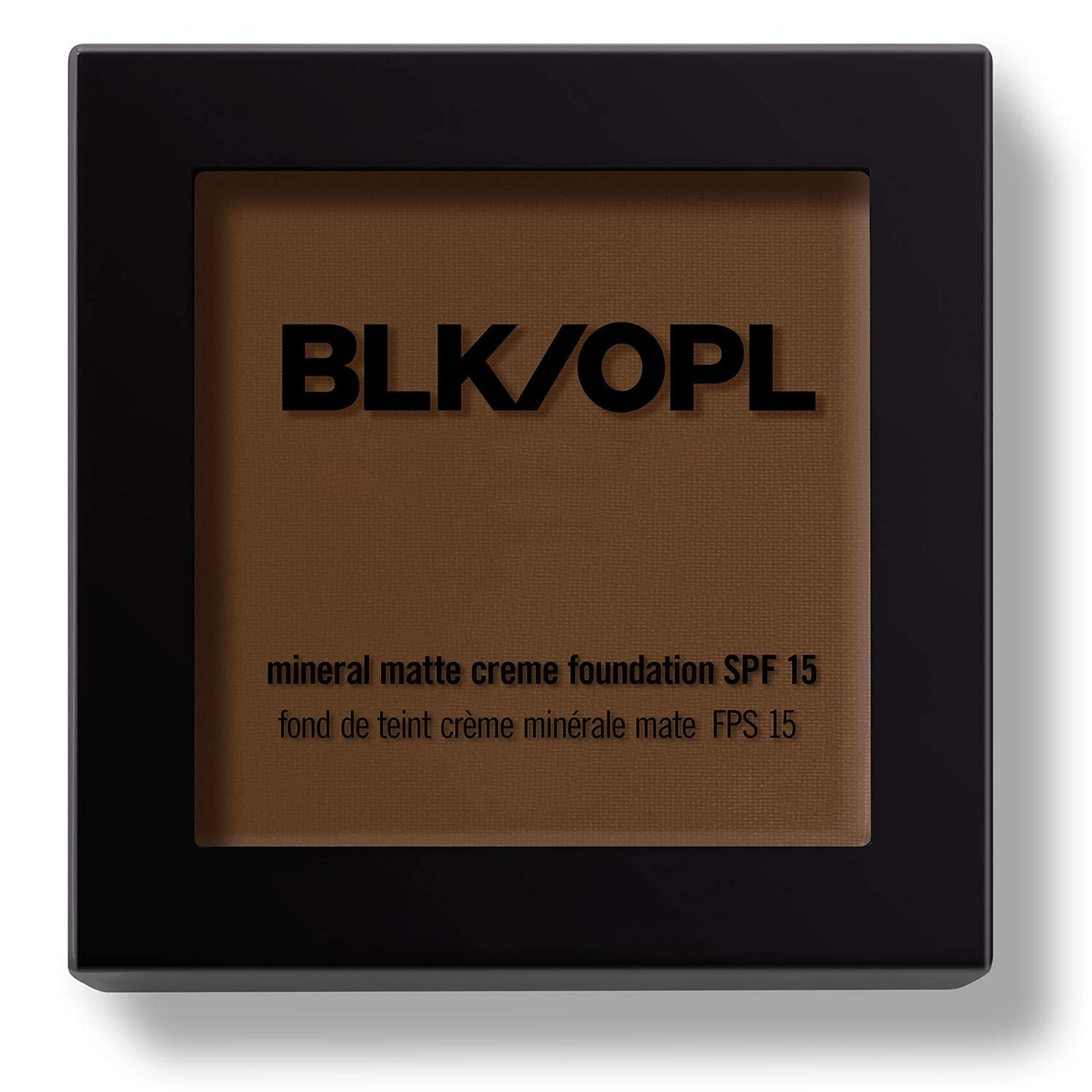 BLK/OPL Mineral Matte Creme Powder Foundation, True Color - SPF 15 Buildable & Blendable Face Foundation Makeup with Matte Finish - Full Coverage Beauty & Personal Care Black Opal