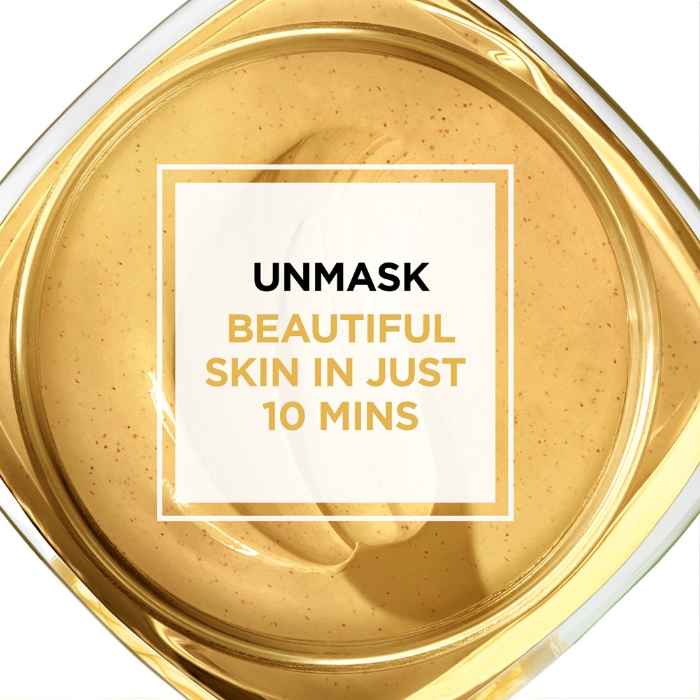L'Oreal Paris Skincare Pure Clay Face Mask with Yuzu Lemon for Rough Skin to Clarify & Smooth, Clay Mask, at home face mask, 1.7 oz. Beauty & Personal Care L'Oreal Paris