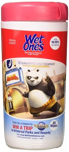 WET ONES Antibacterial Hand Wipes, Fresh Scent 40 ea (Pack of 12) Beauty & Personal Care Wet Ones