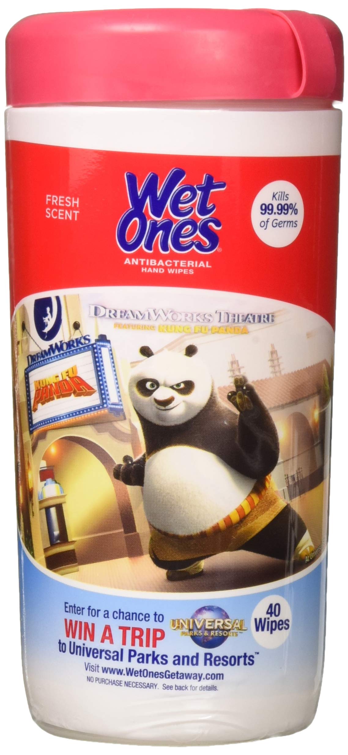WET ONES Antibacterial Hand Wipes, Fresh Scent 40 ea (Pack of 12) Beauty & Personal Care Wet Ones