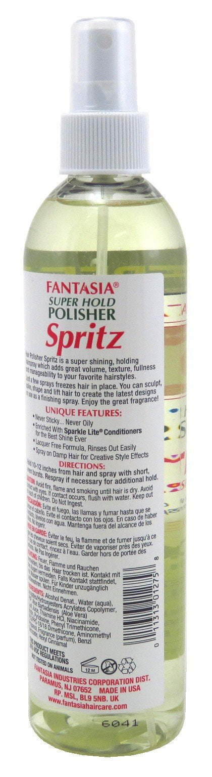 Fantasia Spritz Super-Hold 12 Ounce Pump Clear (354ml) (2 Pack) Beauty & Personal Care Fantasia