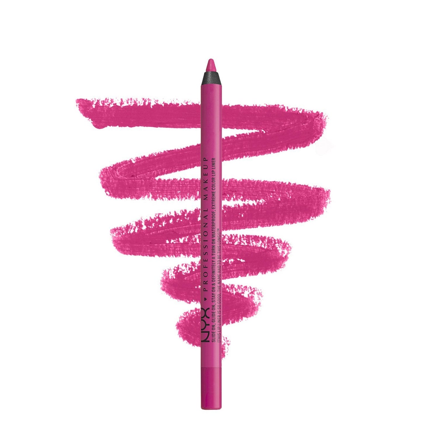 NYX PROFESSIONAL MAKEUP Slide On Lip Pencil, Lip Liner - Disco Rage (Hot Pink) Beauty & Personal Care NYX PROFESSIONAL MAKEUP