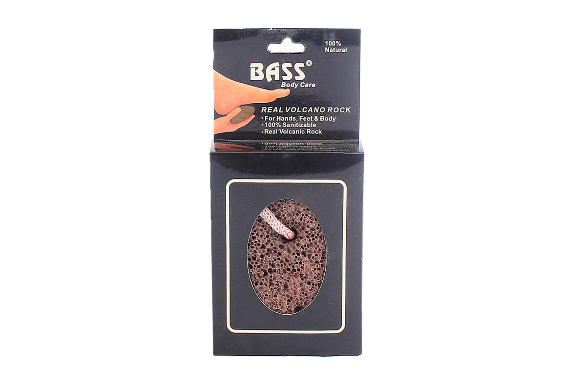 Bass Brushes Real Volcanic Rock For Use, 1 EA