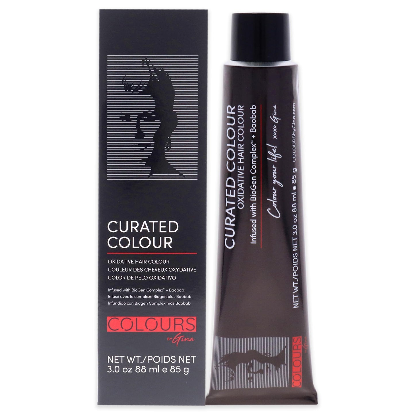 Colours By Gina Curated Colour - 0.66-RR Pure Red Mixer by Colours By Gina for Unisex - 3 oz Hair Color Beauty & Personal Care Colours By Gina