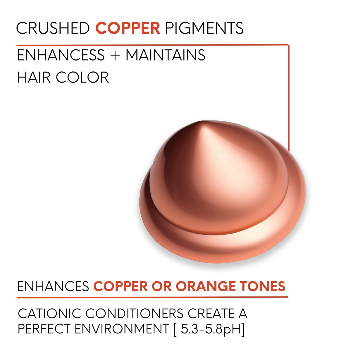 Watercolors Color Depositing Shampoo, Semi Permanent Hair Color 8.5 oz - LIQUID COPPER Beauty & Personal Care Watercolors