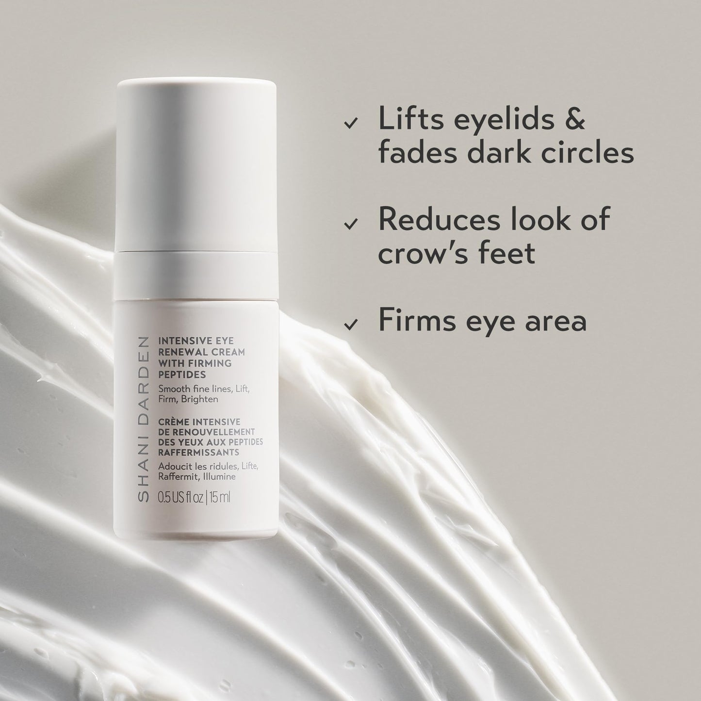 SHANI DARDEN Intensive Eye Renewal Cream, Hydrating Under Eye Cream for Dark Circles, Fine Lines, Wrinkles & Crows Feet with Niacinamide, Shea Butter Beauty & Personal Care SHANI DARDEN