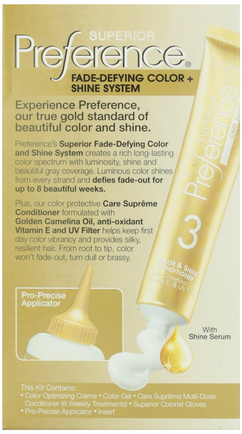 L’Oreal ParisSuperior Preference - 5G Medium Golden Brown (Warmer) 1 Each (Pack of 3) Beauty & Personal Care L'Oreal Paris