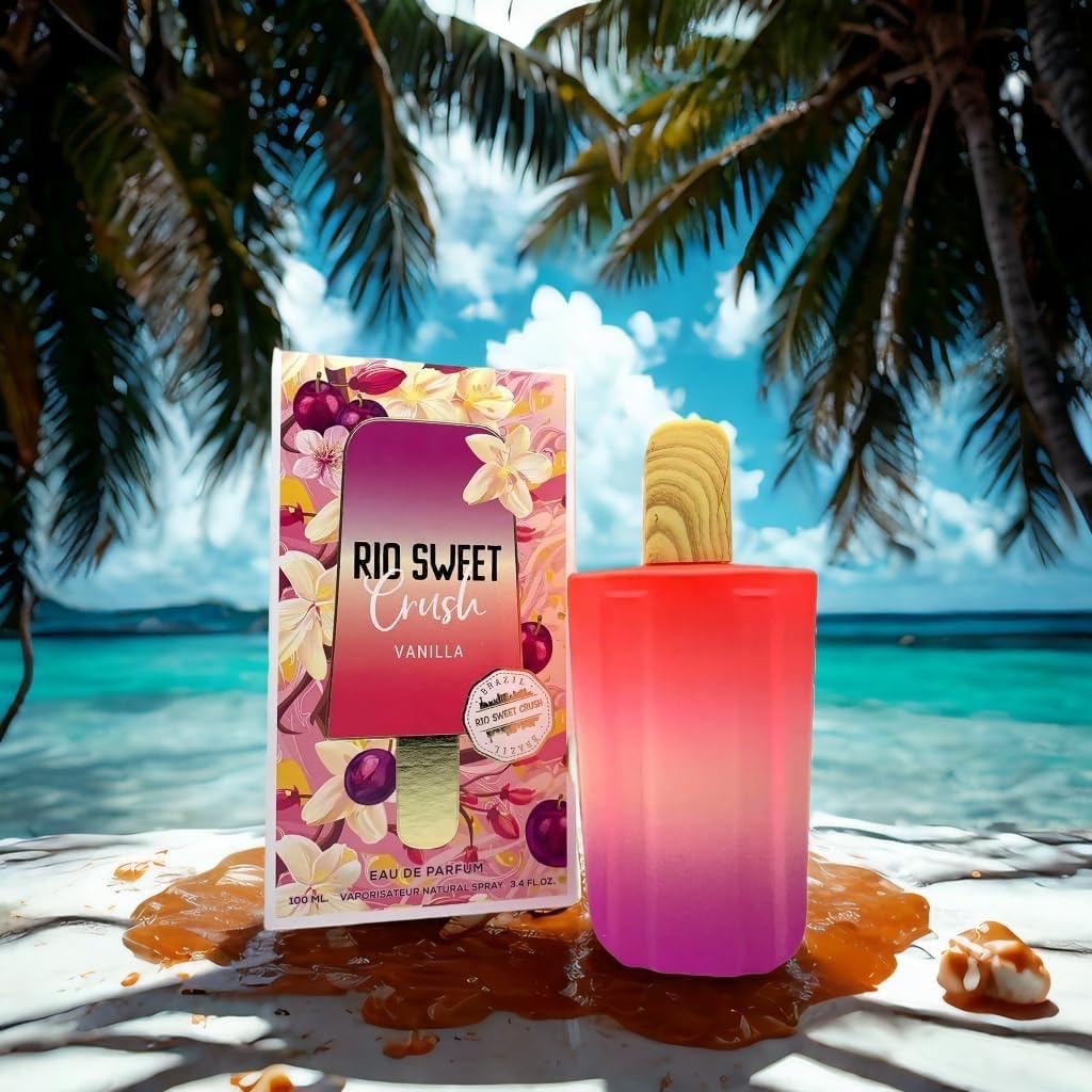 MCH BEAUTY LLC Rio Sweet Crush Women's cologne 3.4 Fl. Oz. Eau de Parfum Spray (Sweet Crush Vanilla) Beauty & Personal Care MCH BEAUTY LLC