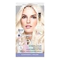 L'Oreal Paris Feria Hyper Platinum Advanced Lightening System Hair Bleach, Lifts Up To 8 Levels, Includes Anti Brass Purple Conditioner, 1 Hair Dye Beauty & Personal Care L'Oreal Paris