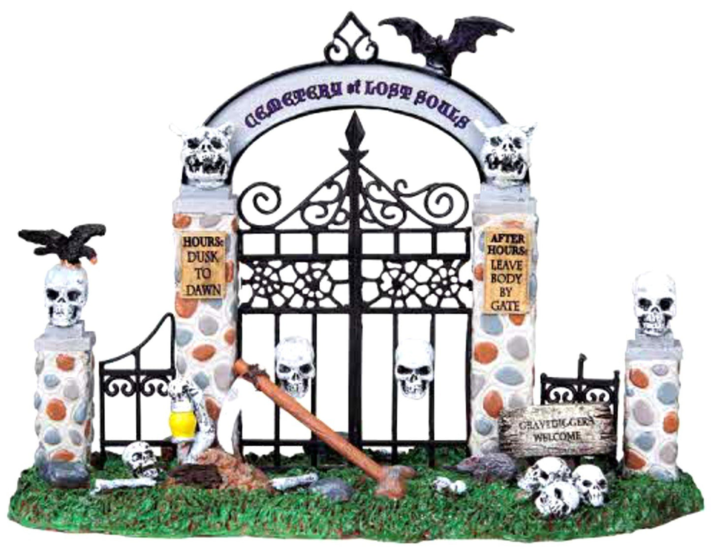 Lemax 83675 Cemetery Gate Table Accent Halloween Decor Decoration New Beauty and Personal Care Lemax
