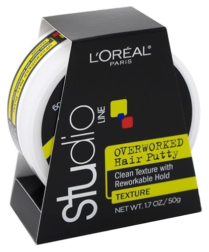 Loreal Studio Putty Overworked 1.7 Ounce (50ml) (2 Pack) Beauty & Personal Care L'Oreal Paris