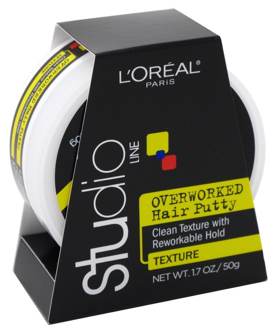Loreal Studio Putty Overworked 1.7 Ounce (50ml) (2 Pack) Beauty & Personal Care L'Oreal Paris
