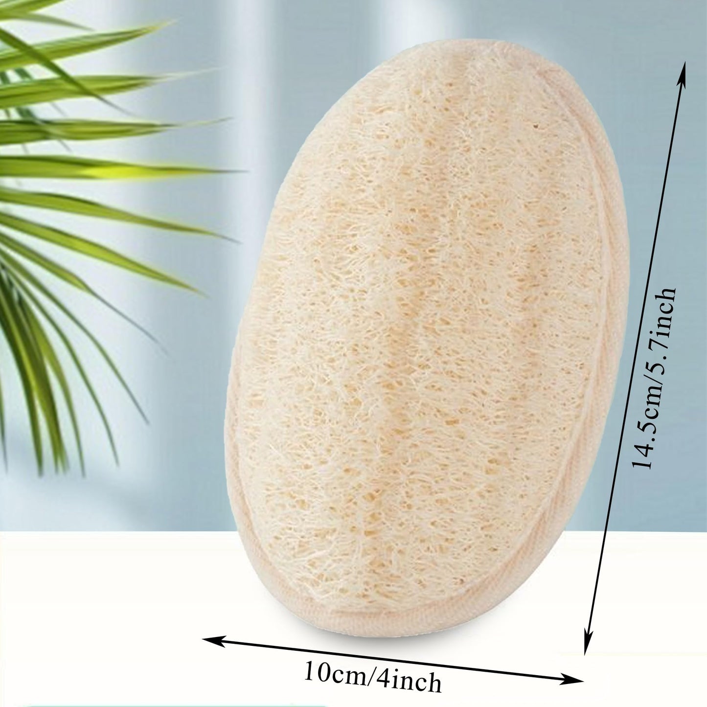 [Pack of 6] Loofah Sponge Pads Natural Organic Bath Luffa Sponges Pads Natural Bath Shower Loofah Body Scrubber Sponges for Exfoliating Your Skin Beauty & Personal Care METLUCK