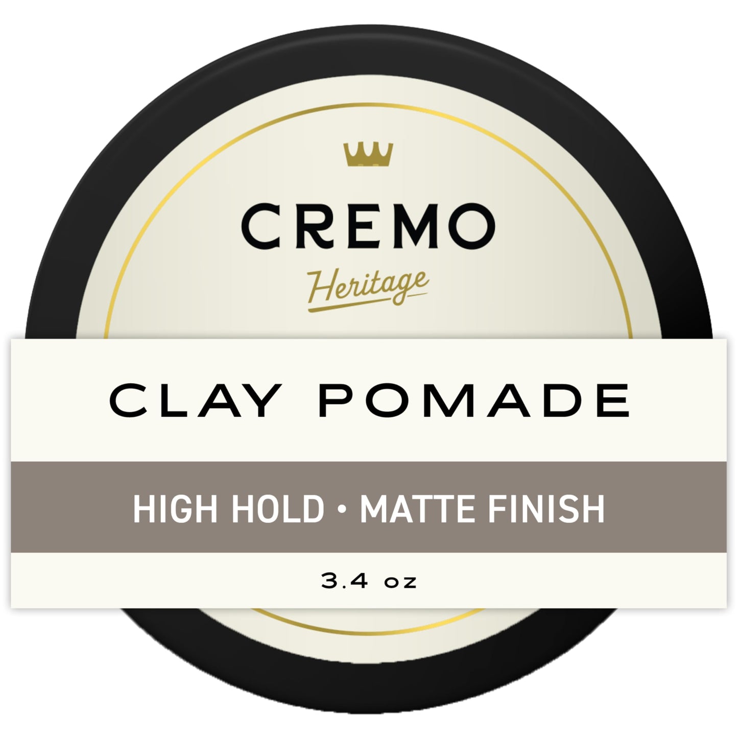 Cremo Hair Styling Clay, Premium Barber Grade Sculpting Clay for Hair Styling, 3.4 Oz Beauty & Personal Care Cremo