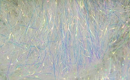 Hareline Fly Tying Ripple Ice Hair 4 inch #286 Pearl Red Hue Beauty & Personal Care Hareline