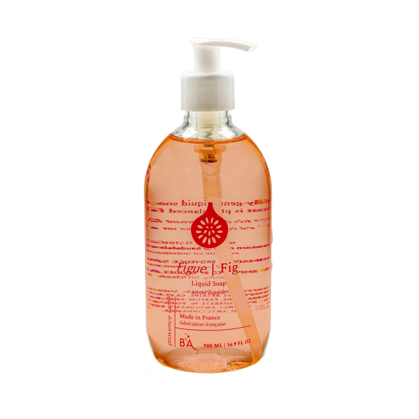 Provence Sante Natural Liquid Soap - Moisturizing Almond Oil Hand Soap with Earthy Fig Scent - Elegant Pump Dispenser for Kitchen & Bath (16.9 oz) Beauty & Personal Care Provence Sante