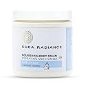 Shea Radiance Nourishing Body Cream with Colloidal Oatmeal | Hydrating Moisturizer for Sensitive Skin | Gentle Hydration with Long Lasting Moisture | Beauty & Personal Care Shea Radiance