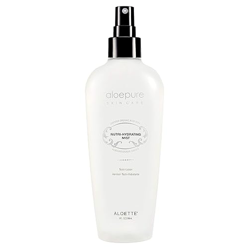 Aloette Nutri-Hydrating Mist After Sun Spray - Aloe Vera Facial & Body Mist with Silk Amino Acids, Vitamins A, E, C & B5 - Hydrating Face, Neck & Skin Beauty & Personal Care Aloette