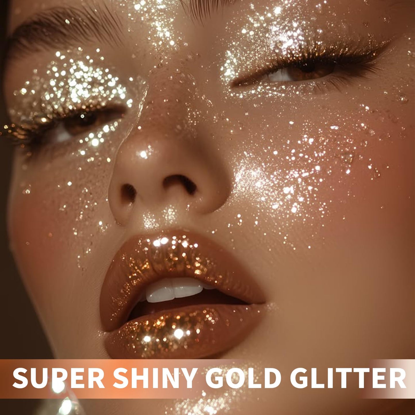Elitles Made Hair Glitter Body Glitter Spray, 150ML Glitter Hairspray Gold Glitter Spray for Hair and Body, Hair Glitter for Kids Women, Body Shimmer Beauty & Personal Care Elitles Made