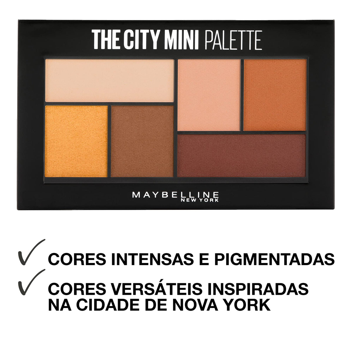 Maybelline New York The City Mini Eyeshadow Palette Makeup, Hi-Rise Sunset, 0.14 oz. Beauty & Personal Care MAYBELLINE
