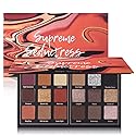 Prism Makeup Matte Eyeshadow Palette Pro 18 Colors Pigmented Shimmer Glitter Eye Shadow Palette, Long Lasting Waterproof Smokey Powder Cosmetics Beauty & Personal Care Prism Makeup