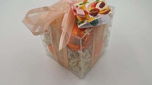 SPa Pure GINGERPEACH Bath Bombs: GIFT SET with 6 Bath Bomb Fizzies with Shea, Mango & Cocoa Butter, Ultra Moisturizing (14 Oz) Great for Dry Skin… Beauty & Personal Care Spa Pure