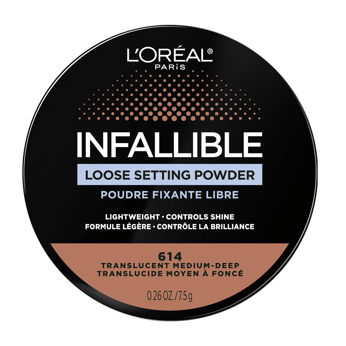 L'Oreal Paris Infallible Tinted Loose Setting Powders, Matte Finish, Lightweight, No White Cast, 2 Shades From Light To Deep, Translucent Beauty & Personal Care L'Oreal Paris